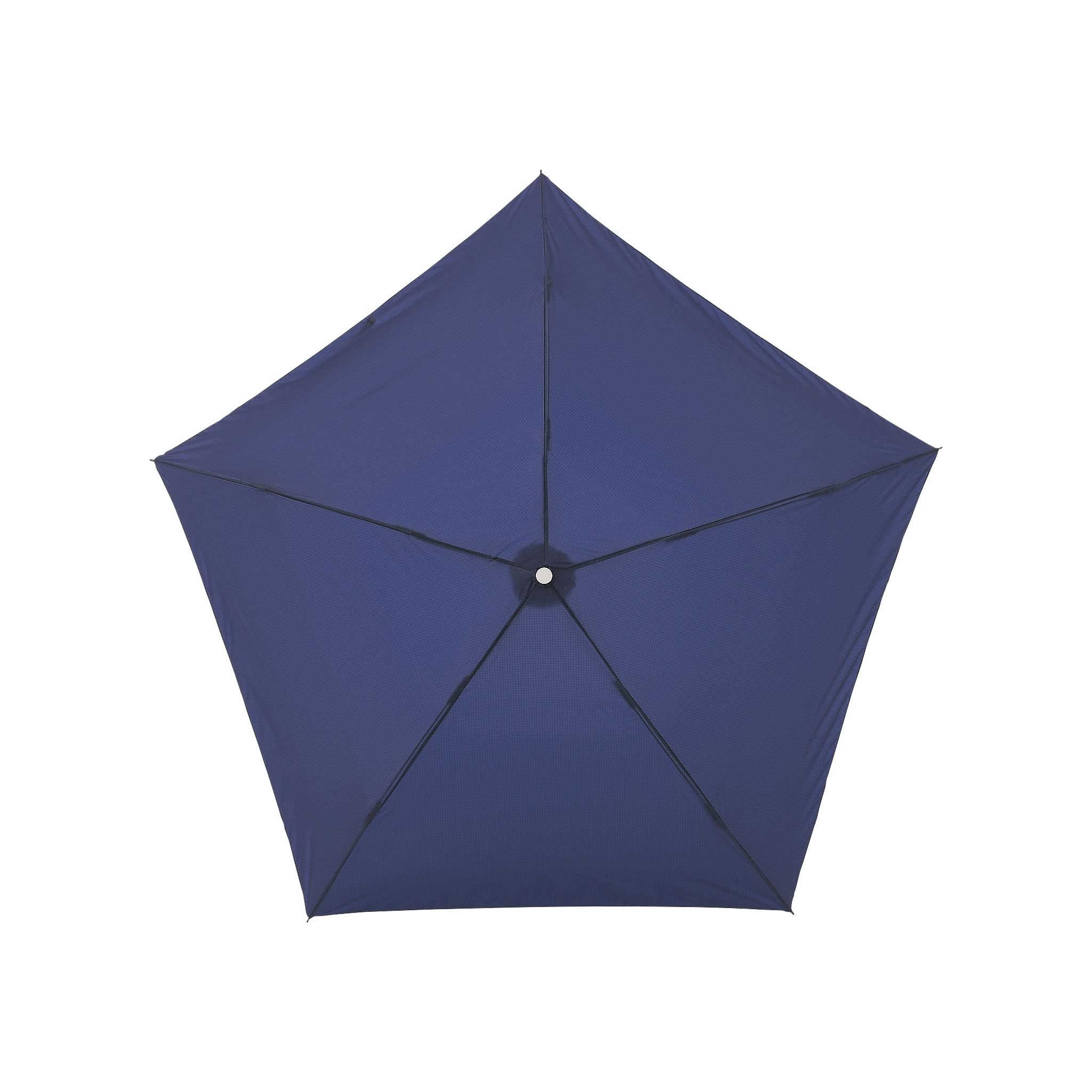 アンベル【Amvel】A1551-MidnightBlue 72グラムの超軽量折りたたみ傘 pentagon72（ペンタゴン72）ミッドナイトブルー