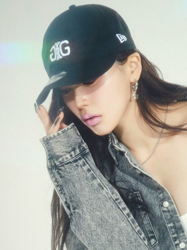 GYDA × NEWERA ジェイダ ニューエラ キャップ レディース ブランド 深め 黒 白 シンプル おしゃれ かわいい Symmetry GYDA CAP 9THIRTY GYDAロゴ 0725
