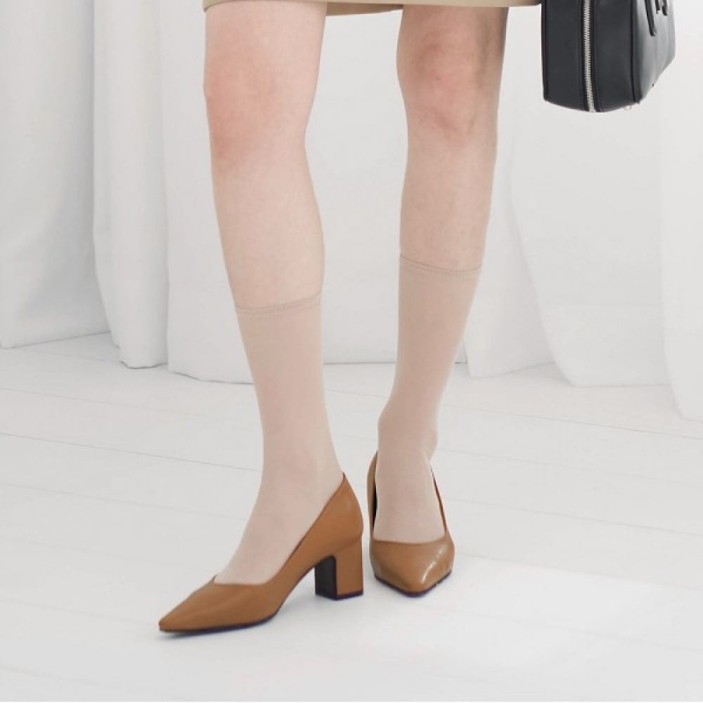 (ミステリアス) シンプルポイントミドルパンプス_MMPU240201 5,773円