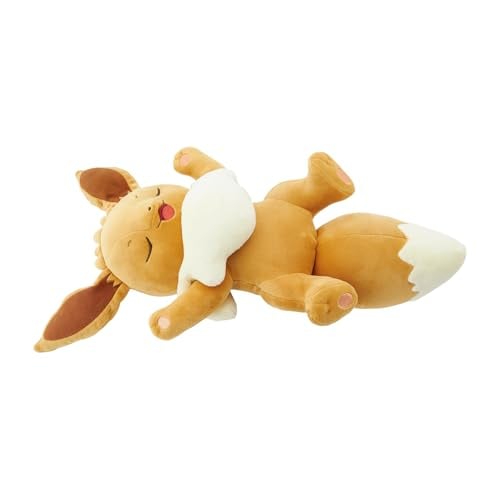 ポケモンセンターオリジナル もっちりぬいぐるみ Pokémon Sleep おやすみイーブイ