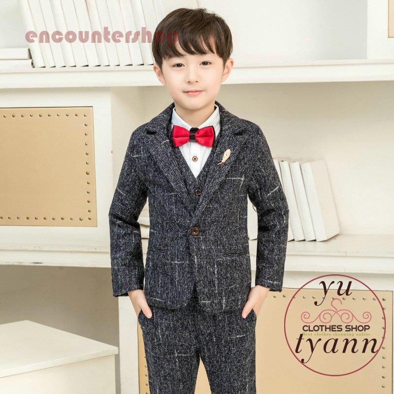 卒業式 入学式 スーツ 男の子 90 100 110 120 130 140 150 160 170 ジャケット ベスト ズボン 細身 フォーマル 卒園式 入園式 子供スーツ 5点セット