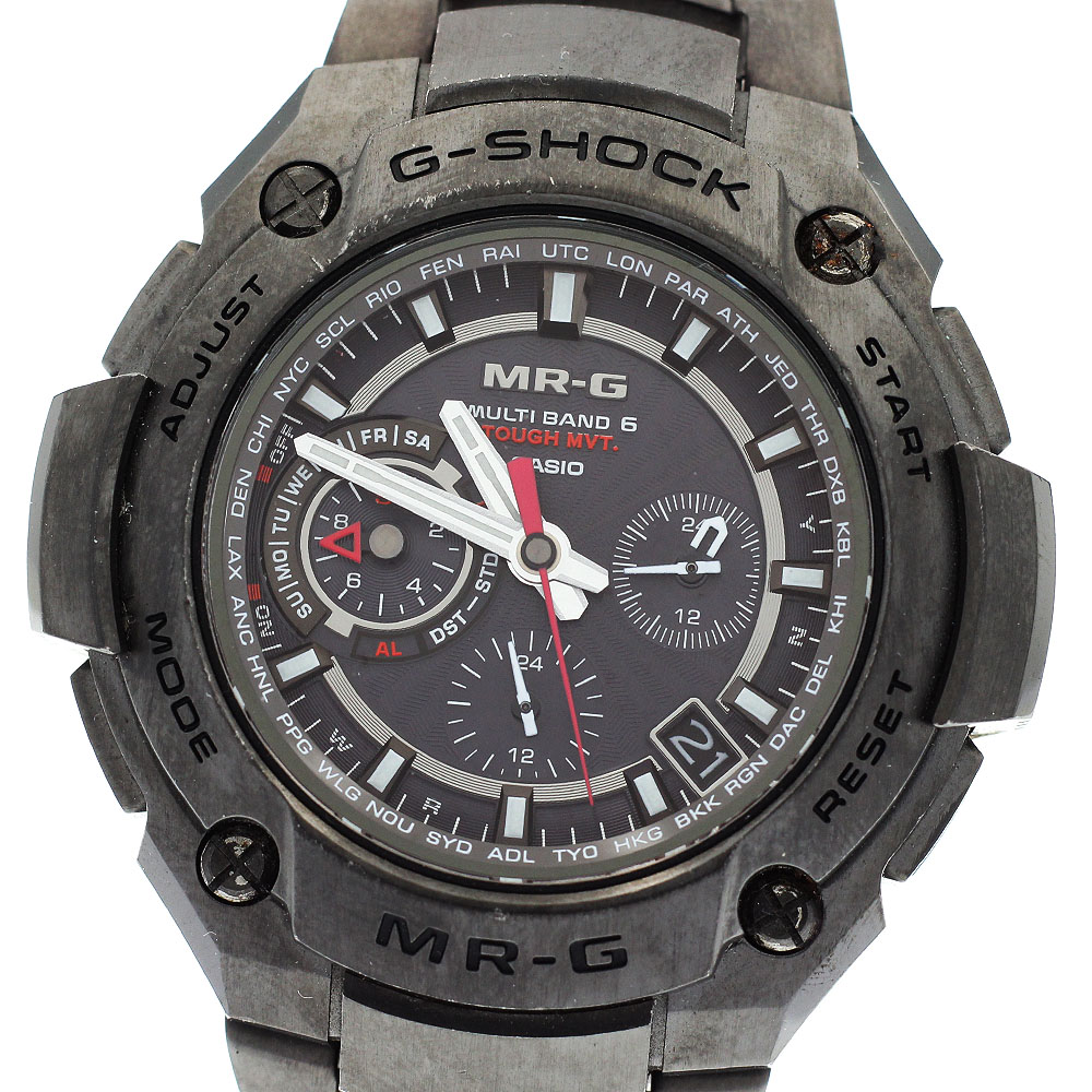 カシオ CASIO MRG-8100B-1AJF Gショック MR-G ソーラー メンズ _914088【中古】