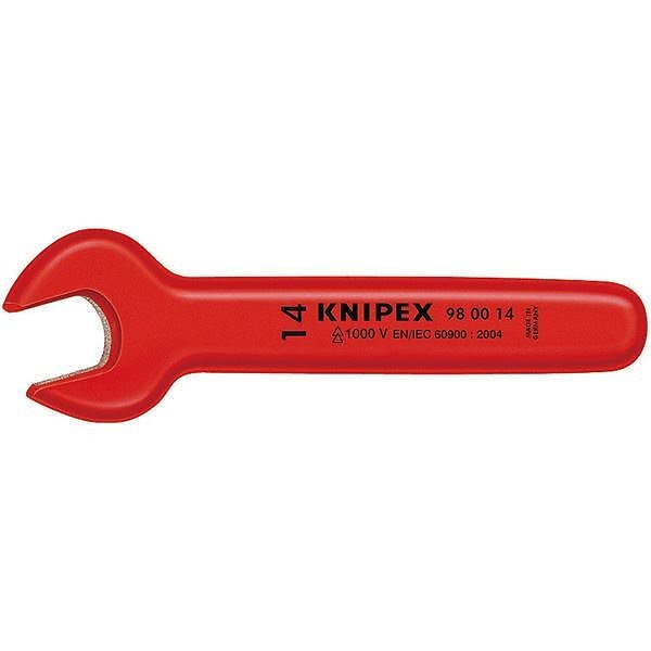 想像を超えての KNIPEX（クニペックス）9800-5／8 絶縁片口スパナ