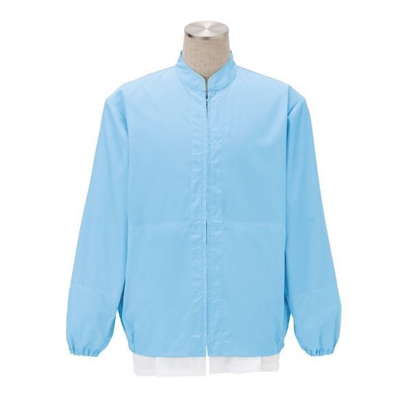 サカノ繊維 工場用白衣男女兼用 インナーネット付 SKA300 サックス Sサイズ 6,426円