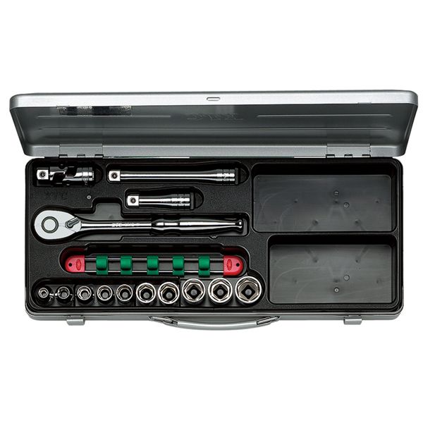 KTC 京都機械工具 12.7SQ ソケットレンチ セット 14点 （mm） TB410 ソケット レンチ 工具 ツール DIY 作業工具