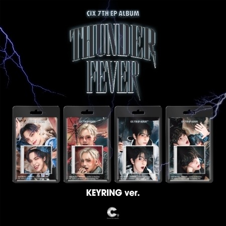 【セット/4種】 CIX - THUNDER FEVER (Keyring Album) 4,940円
