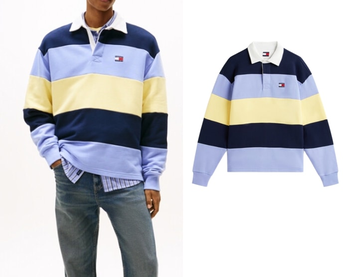 Stripe Rugby T-shirt (T32G0TKT10TMT10AP)
