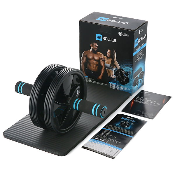 10個セット 腹筋ローラー 膝保護マット付き アブローラー Amazon.co.jp