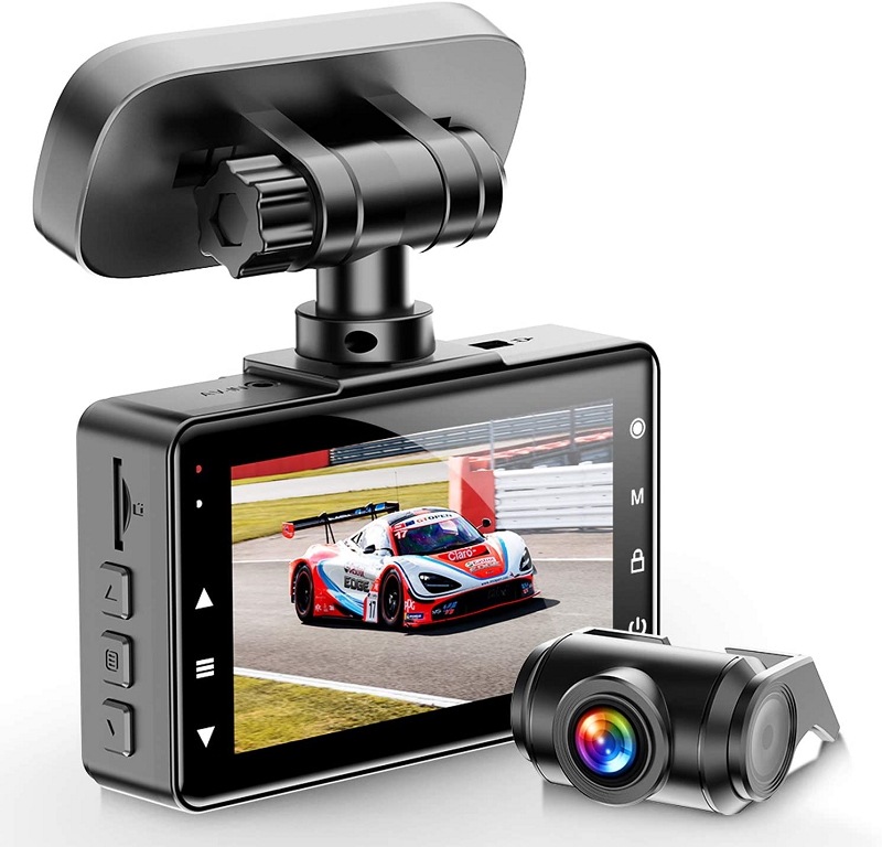 ドライブレコーダー 前後 反転設置可 2K 1440P スーパーキャパシタ内蔵 AKY-E1