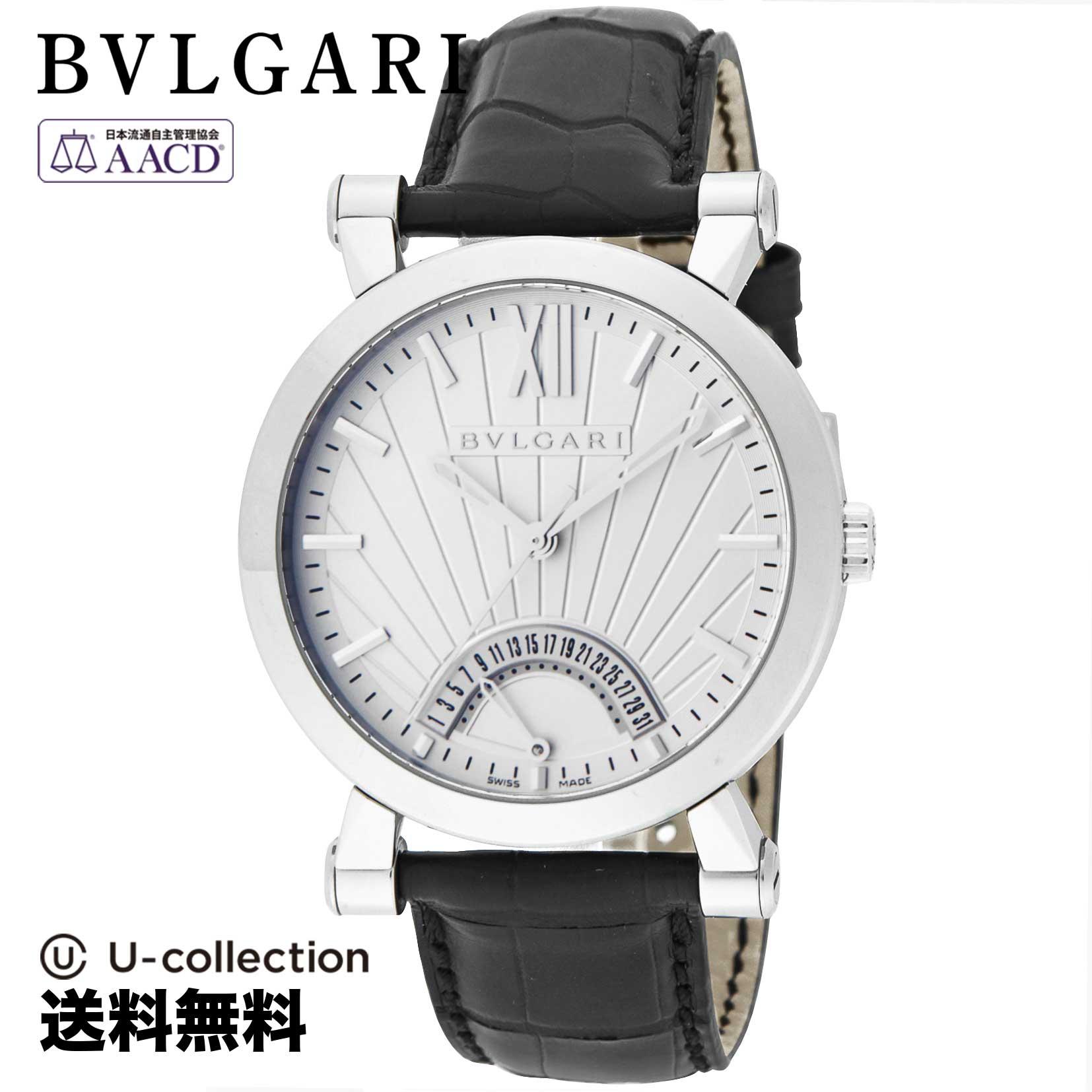【腕時計】 BVLGARI(ブルガリ) Bvlgari Bvlgari / ブルガリブルガリ メンズ ホワイト 自動巻 SB42WSLDR 時計 ブランドメンズ腕時計