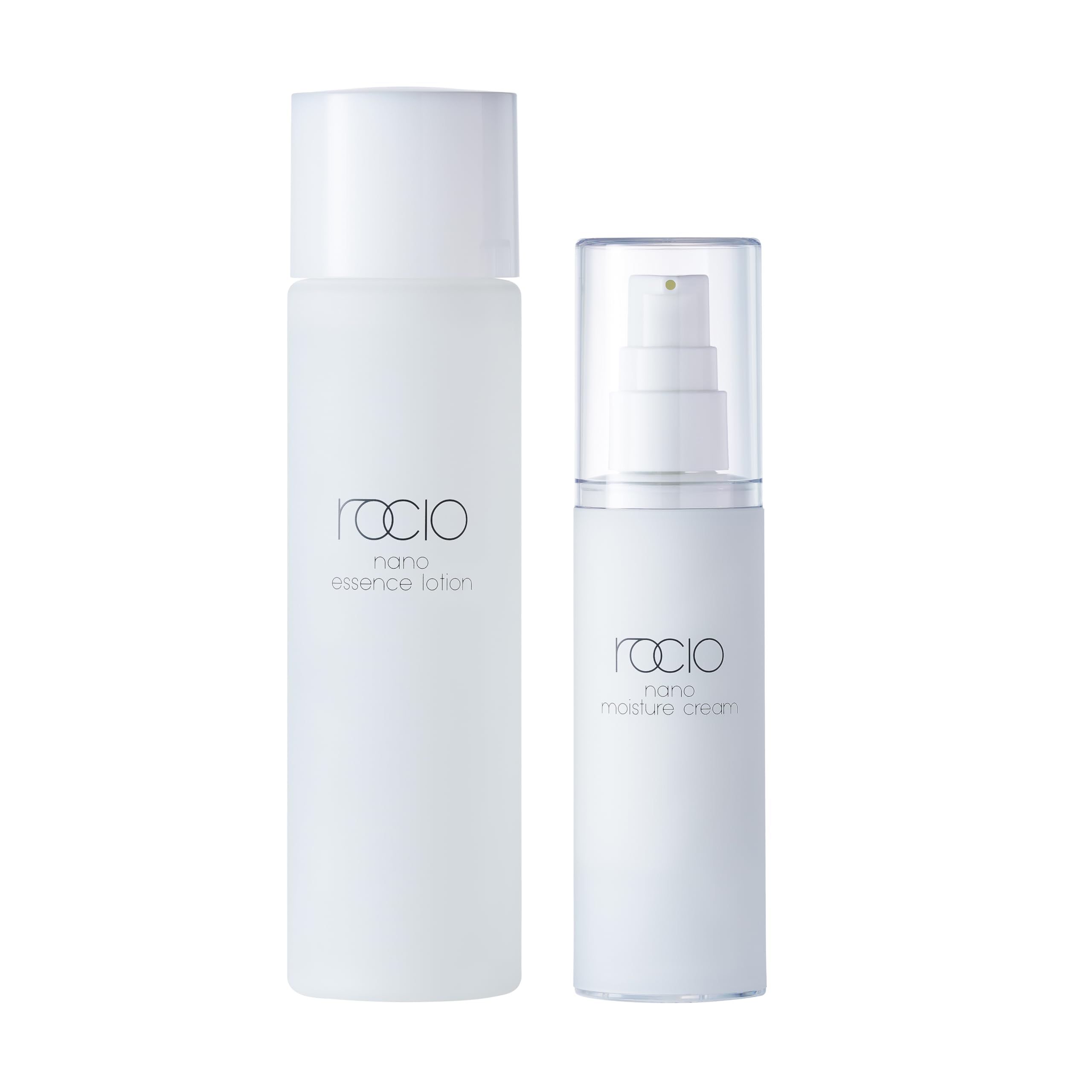 rocio ロシオ ナノスキンケアセット セラミド 化粧水 150ml ＆ 保湿クリーム 50g (柑橘系の香り/揺るがない肌へ/べたつかない) しっとり (敏感肌/ゆらぎ肌/セラミド 配合) ローシ