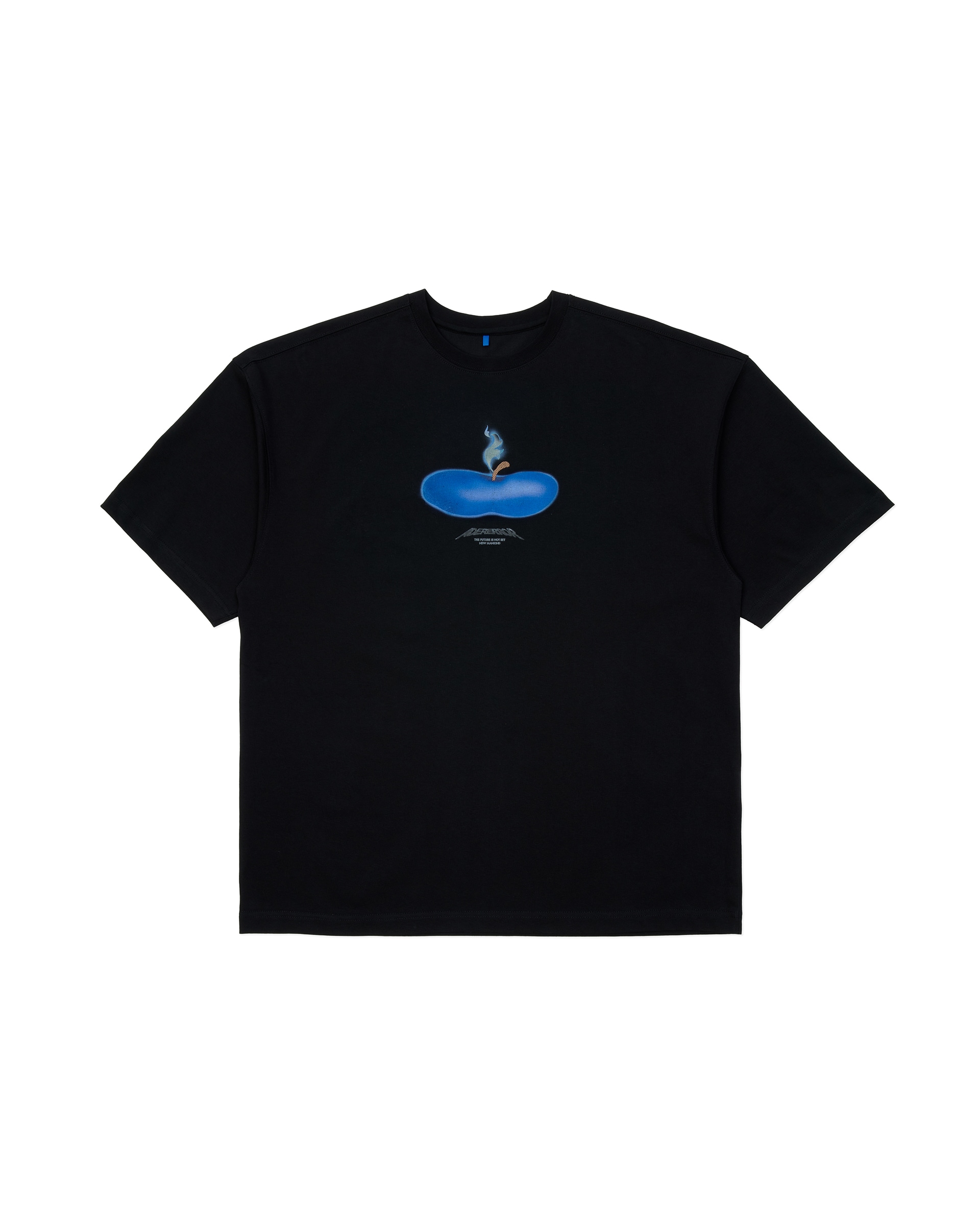 【ADERERROR】PRESS APPLE T-SHIRT PRODUCT. 46 : NOIR
