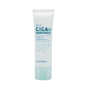 イニスフリートゥルーマイルドシカ無機紫遮日焼け止めクリーム 50ml /True Mild Cica Sunscreen