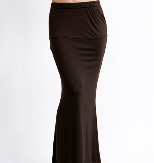 3280．マーメイドタイトきれいめボトムス(ダークブラウン)　2019春夏　マーメイド　美ライン　ハイウェスト　お出かけ お呼ばれ　女子会　普段使い 100,000円