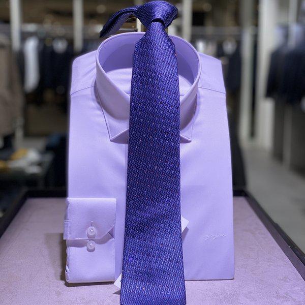 男性用ネクタイ オールオーバークリスタル ブルー_s