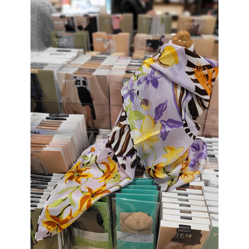 (プラス) FG1069FS 花の香りスカーフ