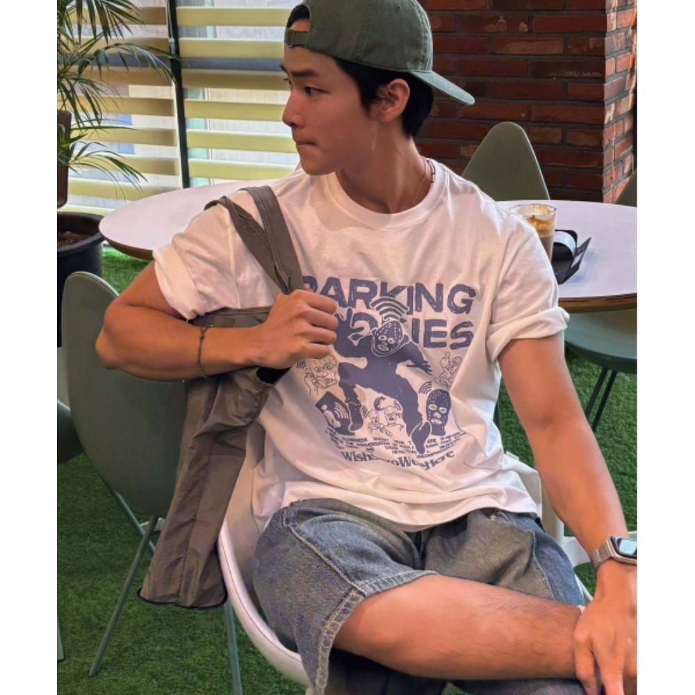 WMC Parking Cookies T-ShirtWHITE O-MOBAS5M63901 5,506円