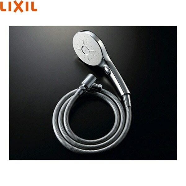 BF-SM6MBGE(1.6)-10-AT エコアクアスイッチシャワーSPA(めっき仕様) メタル調シルバーホース(樹脂製ホース)1.6m