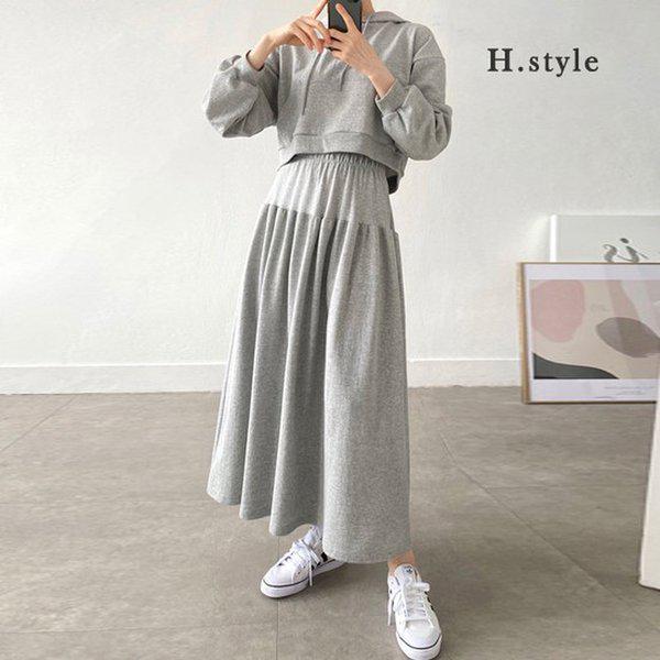 HスタイルNSジェリーフードセット/春の新商品/トレーニングセット/マートルック/ジャージセット/スカートセット/上下セットアップ
