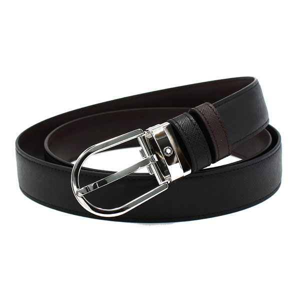 ベルト MB113834 リバーシブル ホースシューバックル メンズ