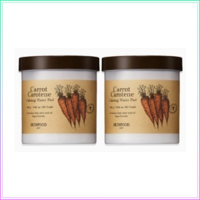 キャロット カロチン カーミング ウォーターパッド 60枚 1+1