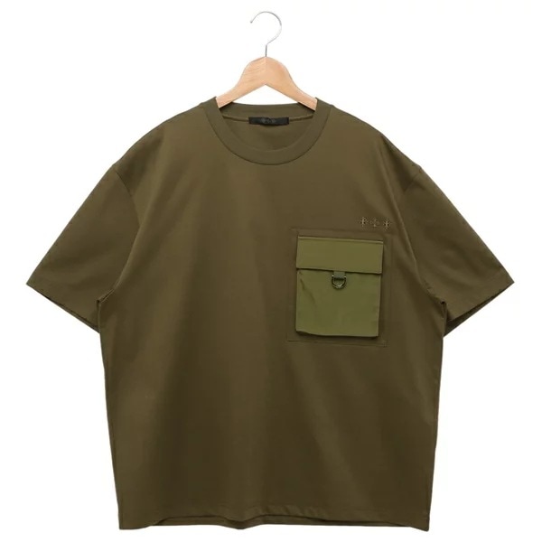 Tシャツ カットソー ヴェント オーバーサイズ カーキグリーン メンズ MTLA24S8008-M 35