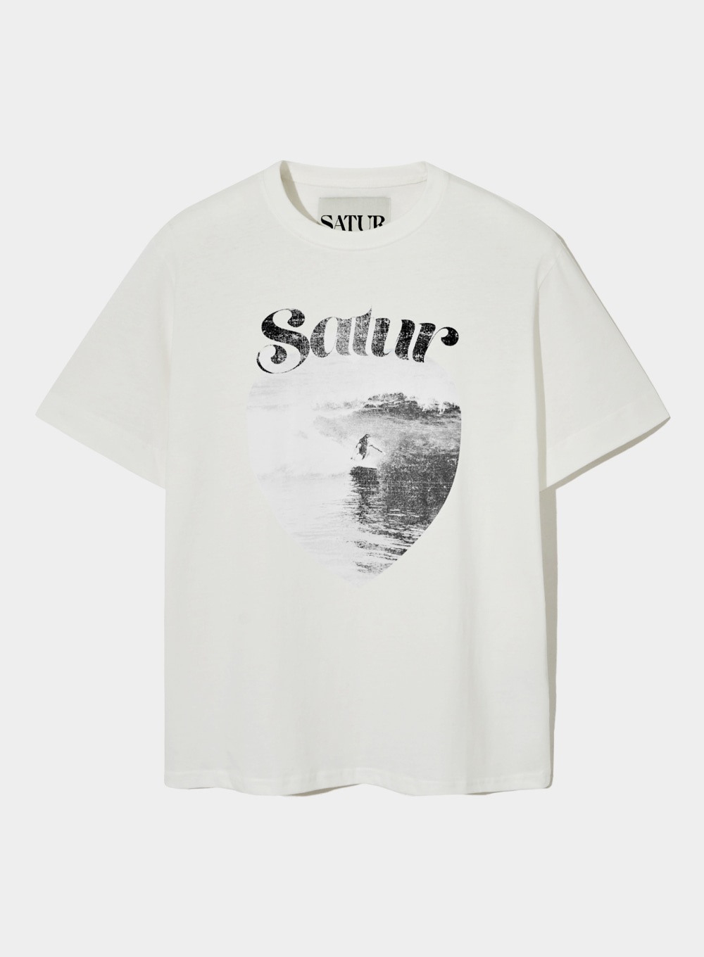 【SATUR】 SATURDAY TAKEOFF GRAPHIC T-SHIRTS : WHITE 8,983円
