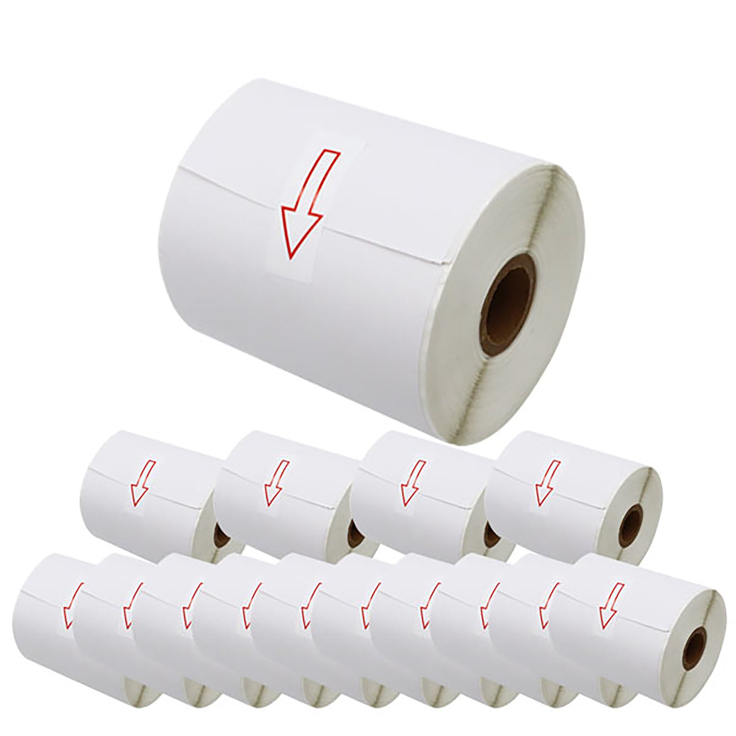 ブラザー用 RDロール 長尺紙テープ (感熱紙) RD-S01J2 互換品 102mm×44m 15個セット