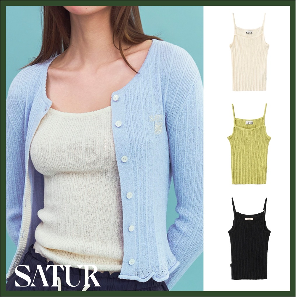 (W) Ribbed Knit Sleeveless