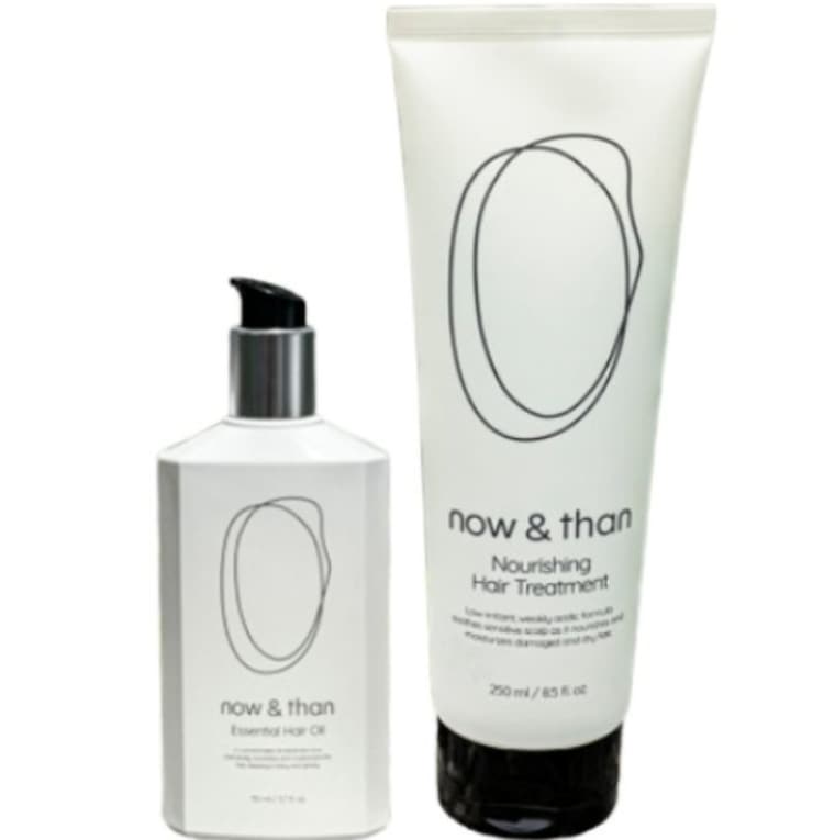 ナウアンドダン ナリーシングヘアトリートメント 250ml + エッセンシャルヘアオイル 110ml