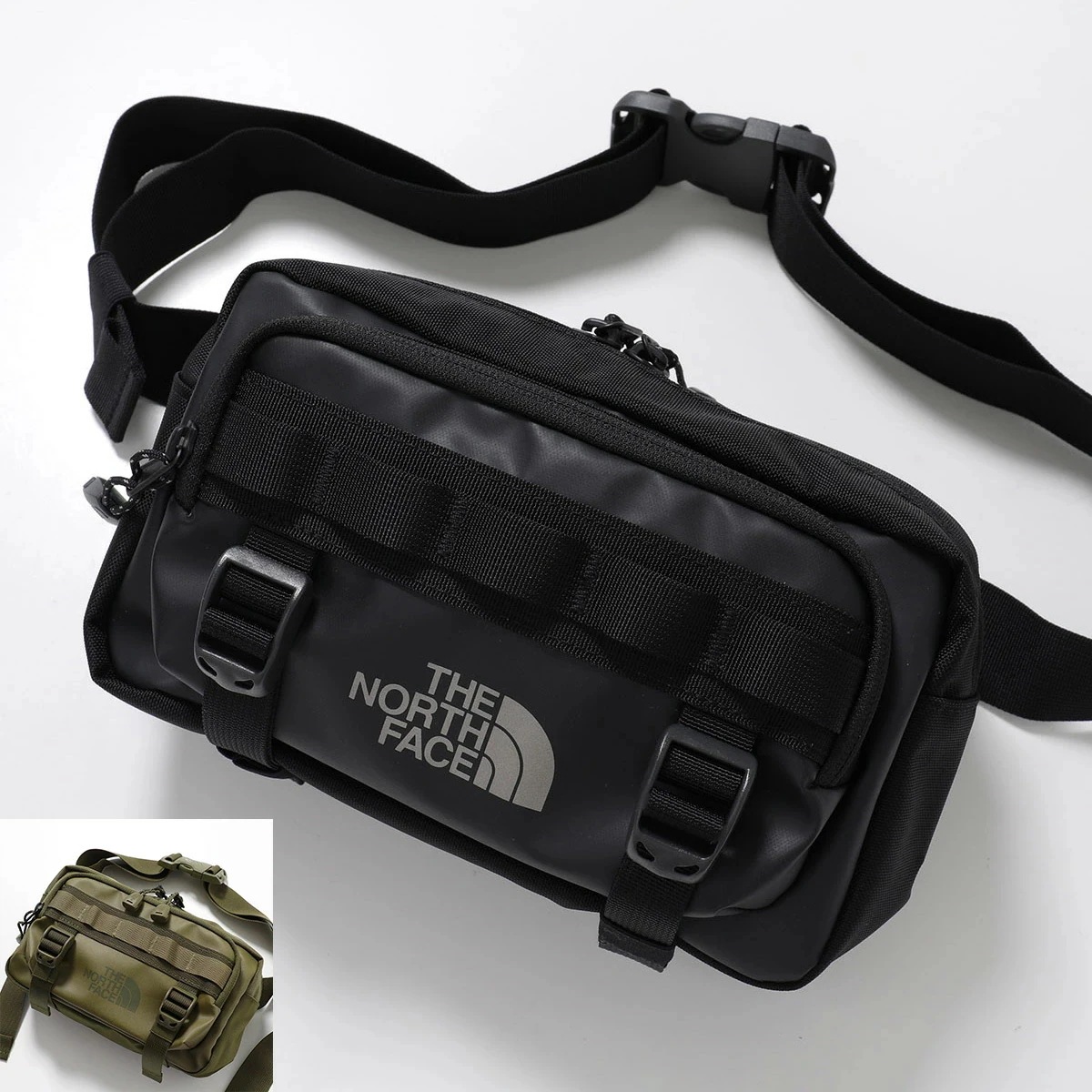 THE NORTH FACE ザノースフェイス ボディバッグ BASE CAMP LUMBAR ベース キャンプ ランバー NF0A8BK5 メンズ ナイロン 撥水 鞄 カラー2色