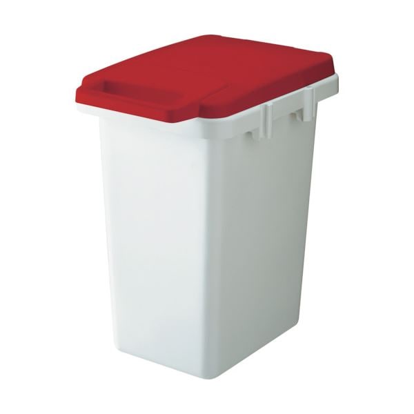 （まとめ）TRUSCO 連結ワンハンドペール33L レッド TRHP-33-R 1個[x2セット]