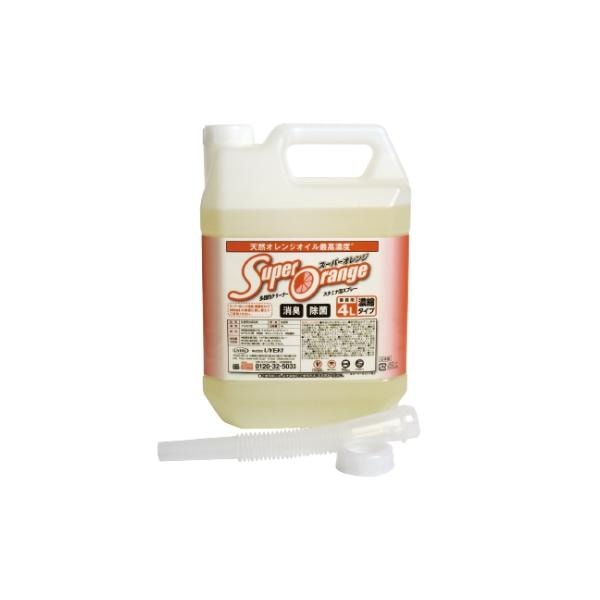 スーパーオレンジ 消臭・除菌泡タイプN 業務用 4L UYEKI ウエキ
