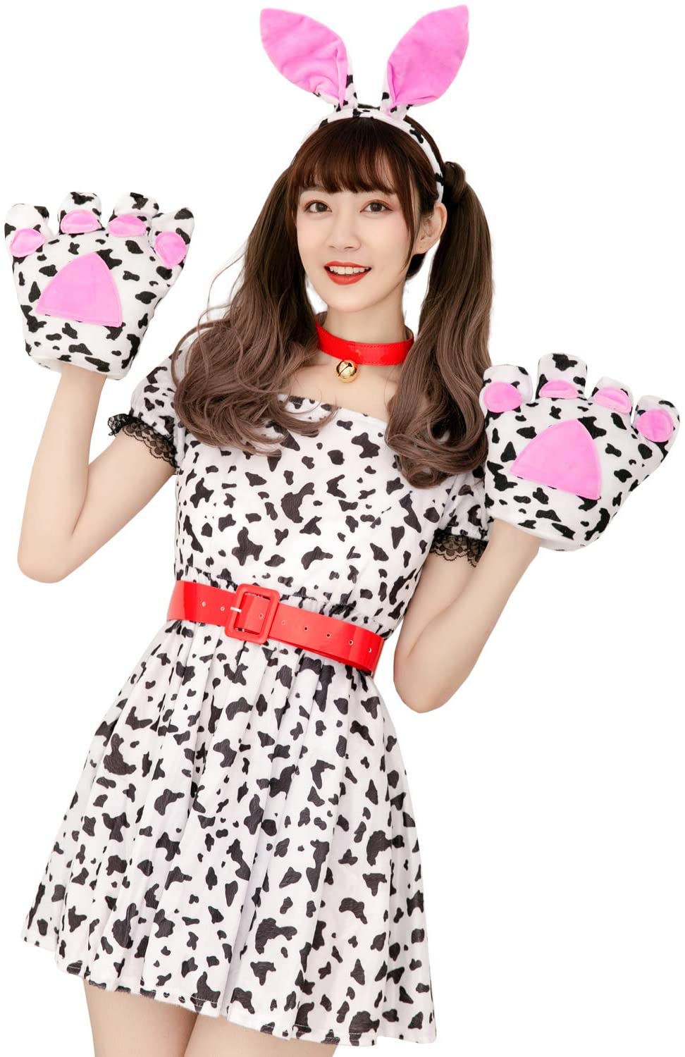 ハロウィン コスプレ ラブリーダルメシアン ダルメシアン アニマル 仮装コスチューム