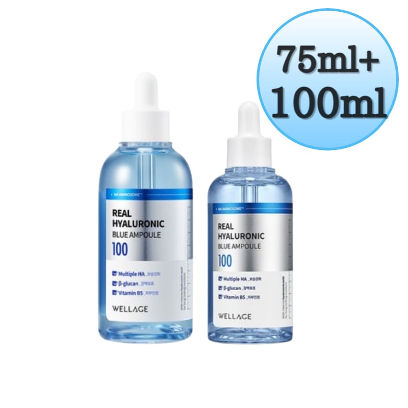 リアルヒアルロニックブルー100アンプル 100ML + 75ML