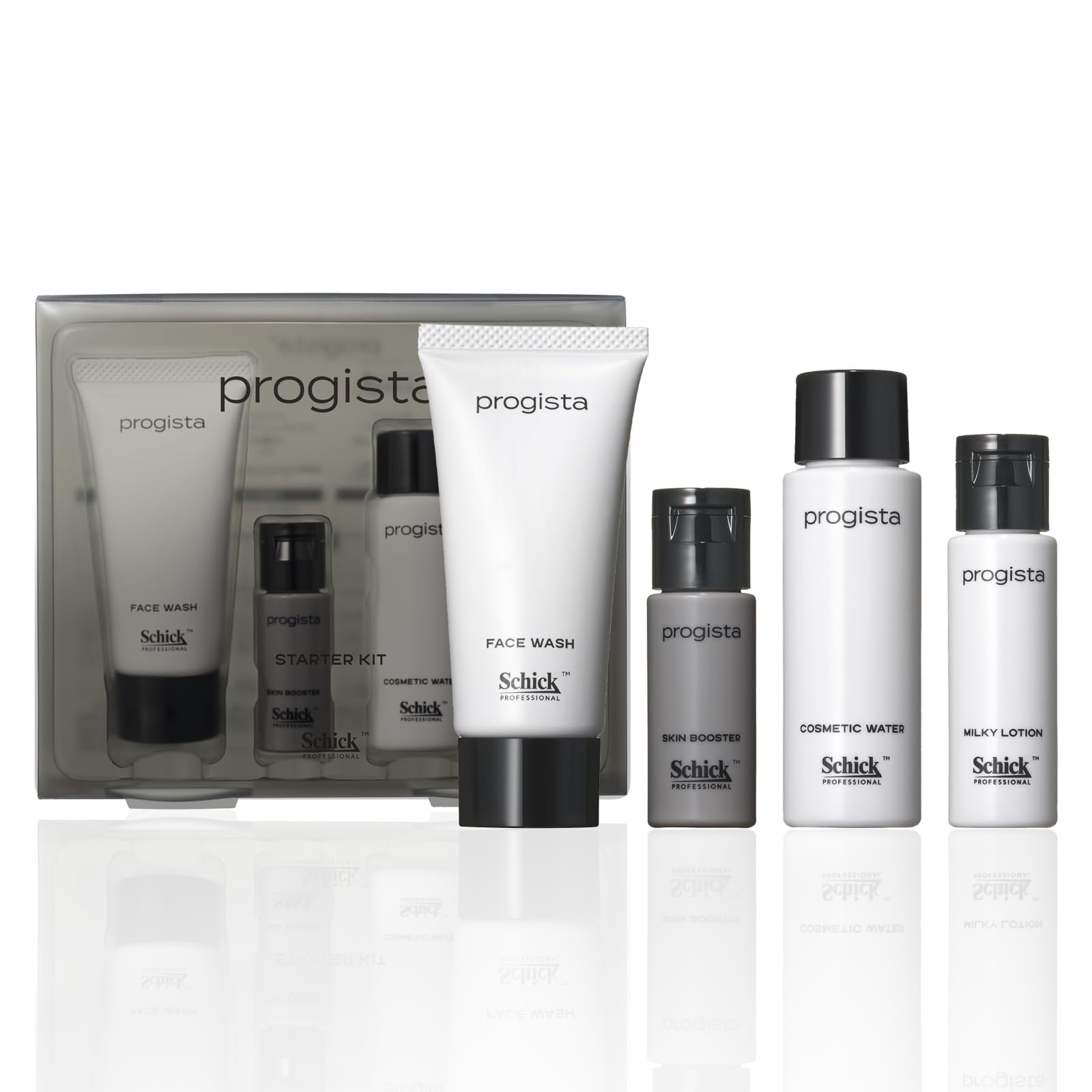 Schick(シック) progista プロジスタ スターターキット　お試しセット　洗顔　美容液　化粧水　乳液　ギフト　プレゼント　父の日