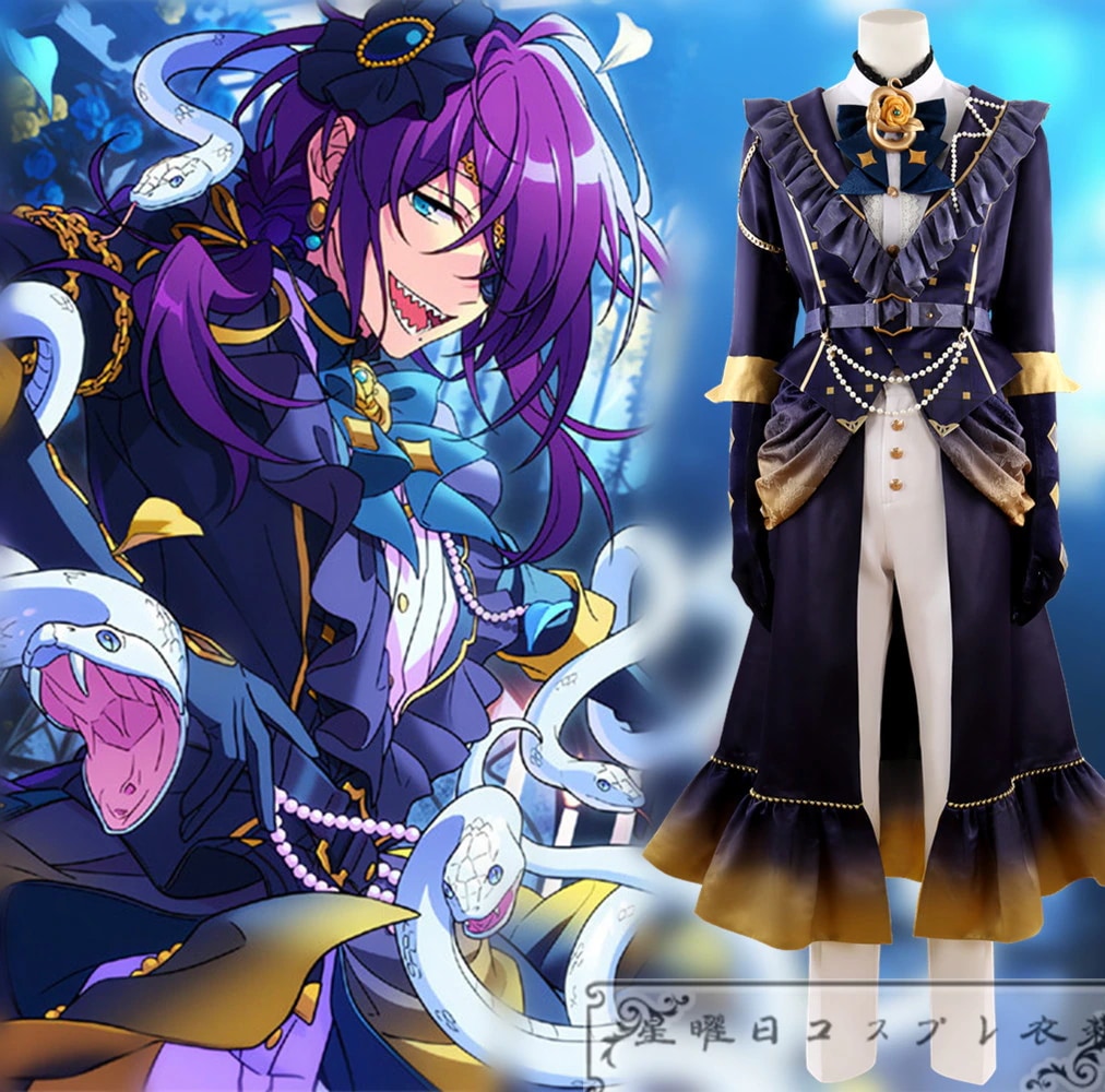 あんスタ！ クロススカウト 傾慕の華／享楽 礼瀬マヨイ 椎名ニキ 日々樹渉 コスプレ衣装 コスチューム