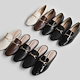 Black-Artificial Leather-Bloafer
