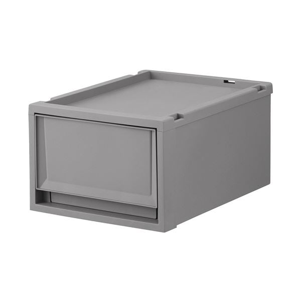 （まとめ） 天馬 Fitsフィッツケース FC40-3020 グレー 1個 [x3セット]