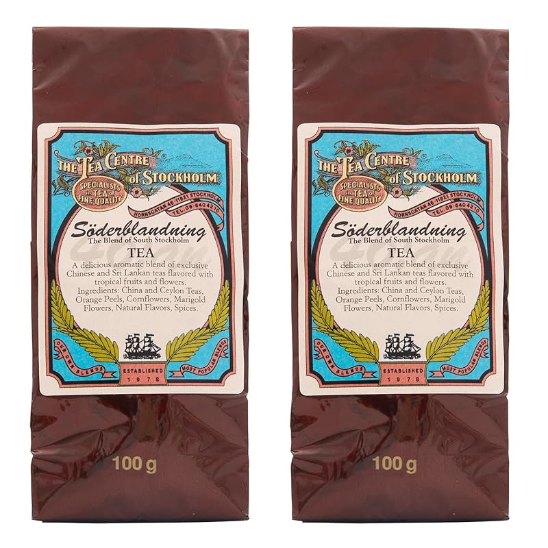 北欧紅茶・セーデル100gリフィル【2個セット】ノーベル賞晩餐会提供 スウェーデン王室御用達の紅茶