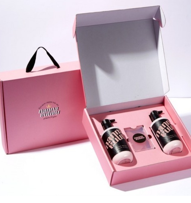 ナンナサルモンスパイダーサーモンPDRNアンプルクリームビューティーギフトセット（サーモンアンプルクリーム300ml 2個+ハートカット1個）