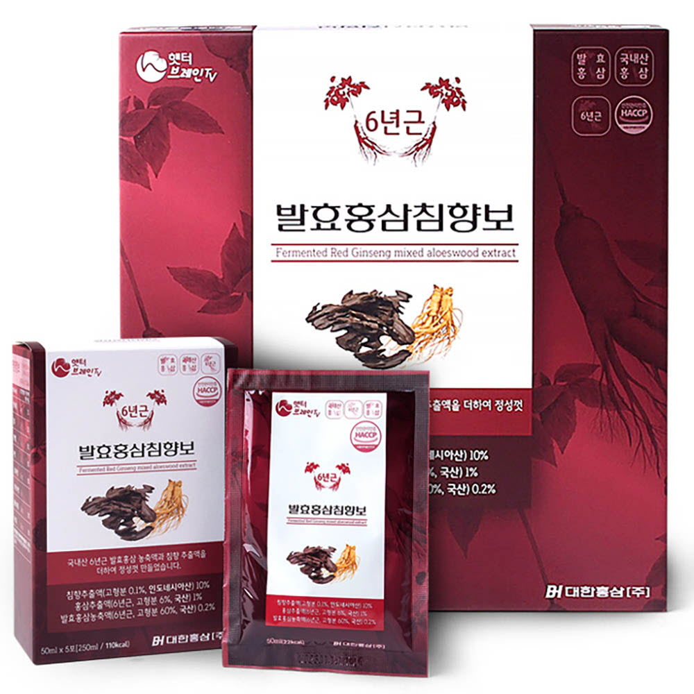 発酵紅参沈香保50mlx30包 1+1