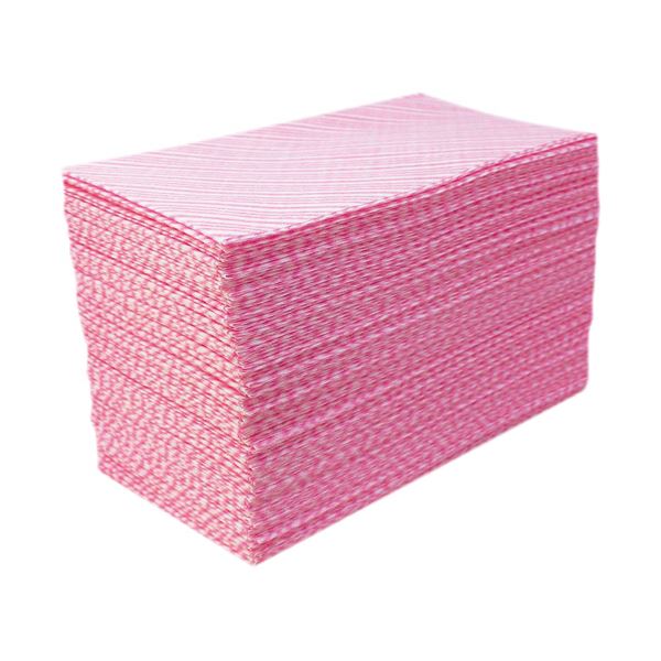 (まとめ) 東京メディカル グルメクロス 厚口ピンク FT-701PE 1パック(70枚) (×5セット)