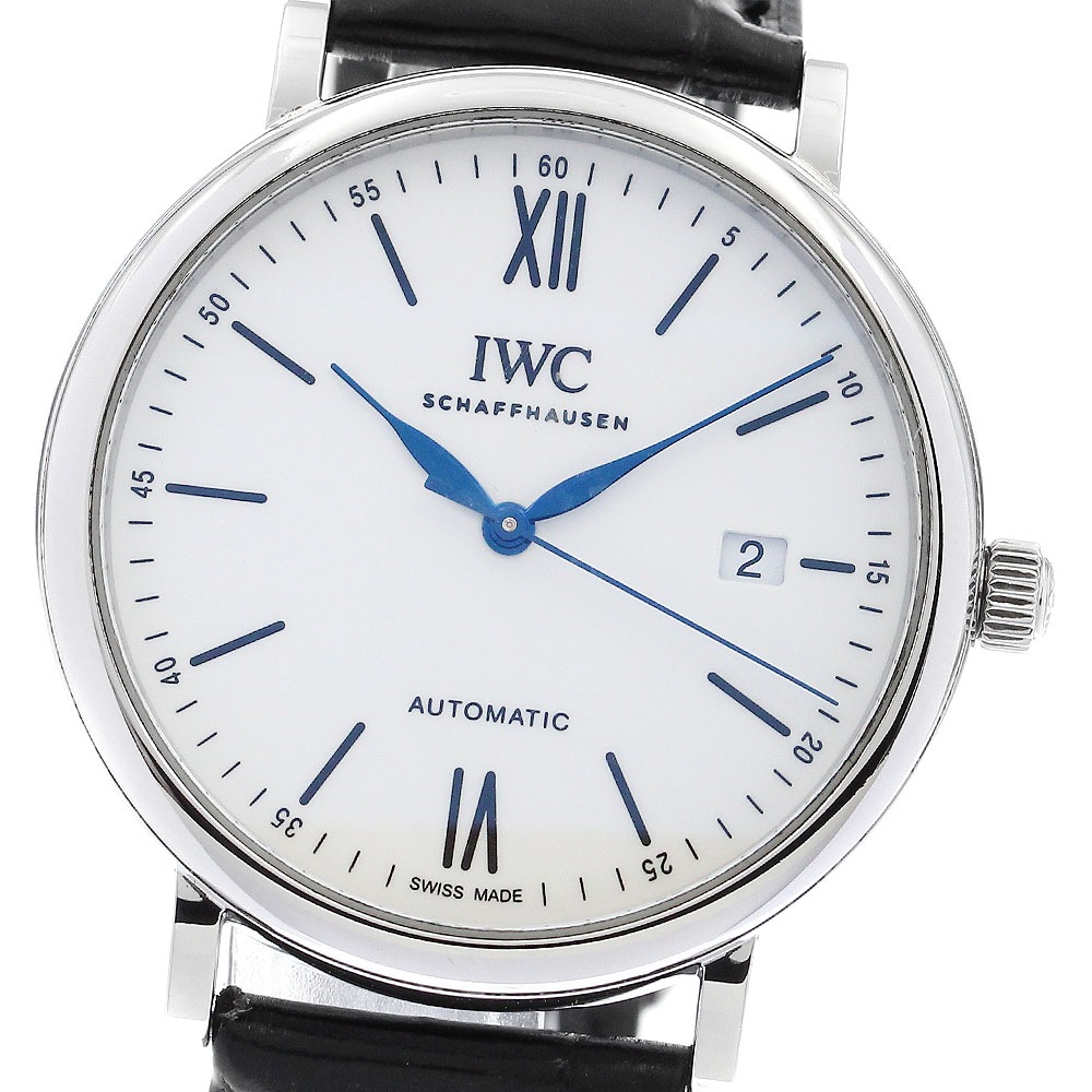 IWC IWC SCHAFFHAUSEN IW356519 ポートフィノ 150イヤーズ 世界限定2000本 自動巻き メンズ 保証書付き_888105【中古】
