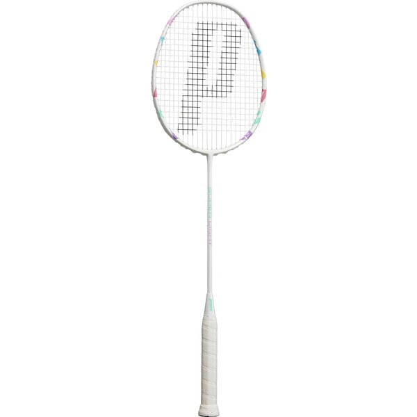プリンス バドミントン 7BJ085 G6 スーパー ライト IV ホワイト バドミントン用ラケット