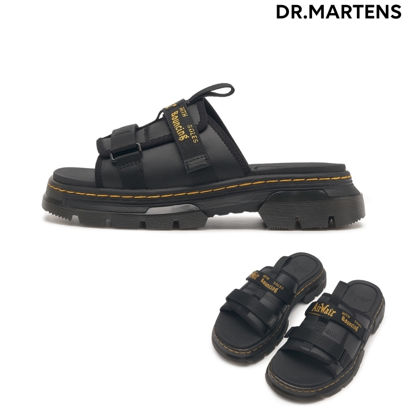 [Dr.Martens] ドクターマーチン AYCE スライド サンダル（ブラック）ミュール