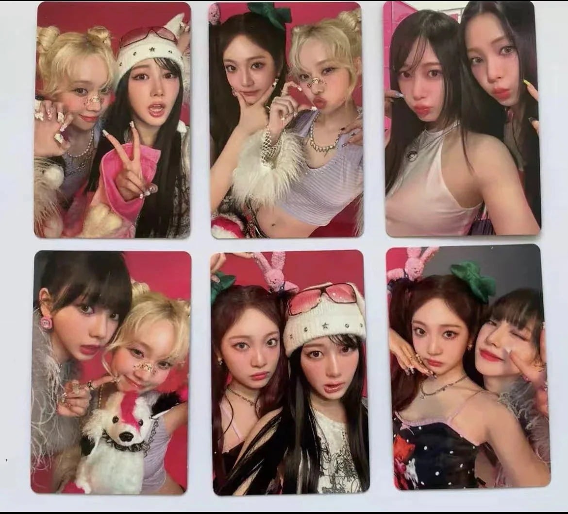 公式品　 aespaワーナー hot mess　cp特典トレカ　１枚　メンバー選択