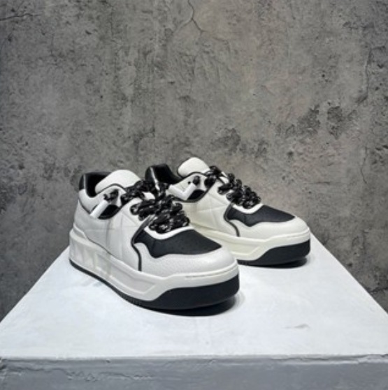 2024年新作 本革 スポーツダディシューズ メンズ プラットフォーム厚底 ハイトアップ ホワイトスニーカー カジュアルシューズ