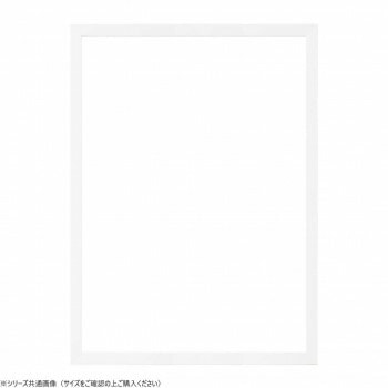 大額　パネルフレーム　カラーパネル（5906）　A1　ホワイト　UVペット