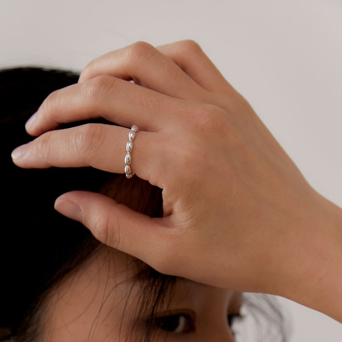 exoベクヒョン着用silver925grain ring/韓国の人気ブランド 韓国正規品 韓国の人気商品 韓国ファッション 韓国ジュエリー デイリーアクセサリー SNSで人気 韓国ファッション 韓国